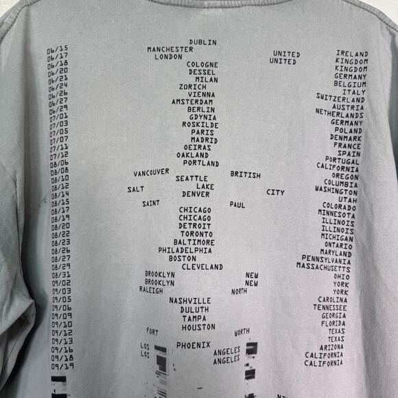 Nine Inch Nails Peel It Back Tour Shirt Mens XL 2025 Concert Merch Graphic Tee - Picture 8 of 12